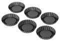 Tortelett Patisserie Ø10cm schwarz Set 6teilig