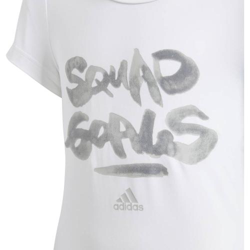 ADIDAS Kinder T-Shirt Squad 152 in Grau