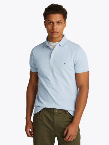 Poloshirt in Slim-Fit - Hellblau / S