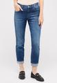 3508109-3358 DARLEEN CROP TU 46/30 7/8 STRAIGHT FIT - Mid Blue Used