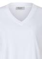 T-Shirt V-Neck 1/2 Arm Weiß