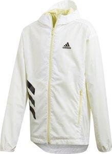 adidas Mädchen XFG Must Haves Windbreaker 164 in Grau