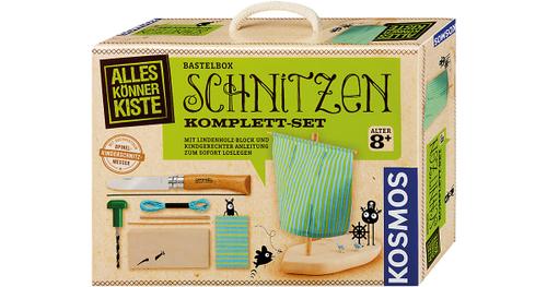 Kosmos Kreativset »AllesKönnerKiste Schnitzen Komplett Set«, (Set), Made in Germany