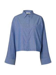 SLFKIRA-ASTHA LS CROPPED SHIRT B 42 Verkürzt - Dark Blue
