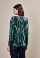 Bedrucktes Langarmshirt L - Black Melange