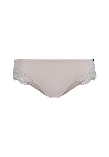 Skiny Damen Cheeky Panty Micrornaments Weiß 36
