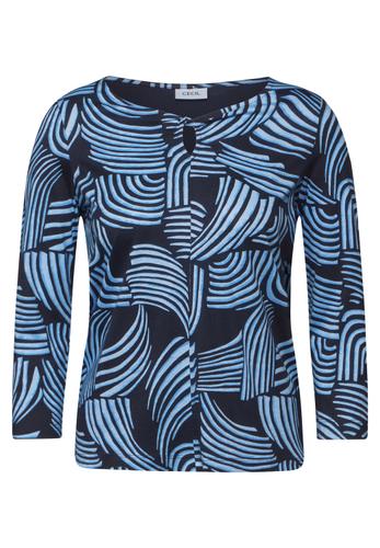 Shirt mit Knotendetail S - Universal Blue