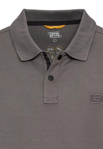 Kurzarm Poloshirt aus einem Baumwollmix M Regular Fit - Thunderstorm