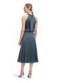 Cocktailkleid 34 Figurumspielend - Grey Olive