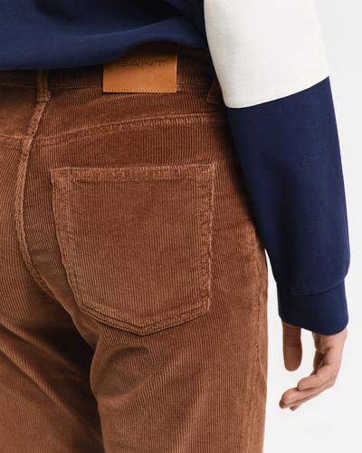 Cordjeans mit ausgestelltem Bein 31 - Cocao Brown