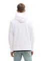 Hoodie Sweatshirt aus Baumwolle XL Regular Fit - White