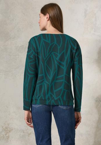 Shirt mit Knöpfen L - Petrol Green
