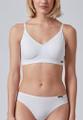 Skiny Damen Soft BH herausnehmbare Pads Cotton Essentials Weiß 36