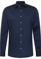 Performance Shirt Twill-Stretch Langarm 45/Langarm - 65cm MODERN FIT - Navy