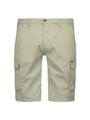 Short Cargo Garment Dyed + Stone Washed Stretch Grau 38