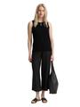 Top mit Cut-Out-Detail S Regular Fit - Deep Black