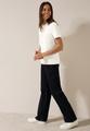 T-Shirt mit Kapuze L - Vanilla White