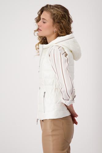 Steppweste mit Schmuck 36 - Creamy Beige