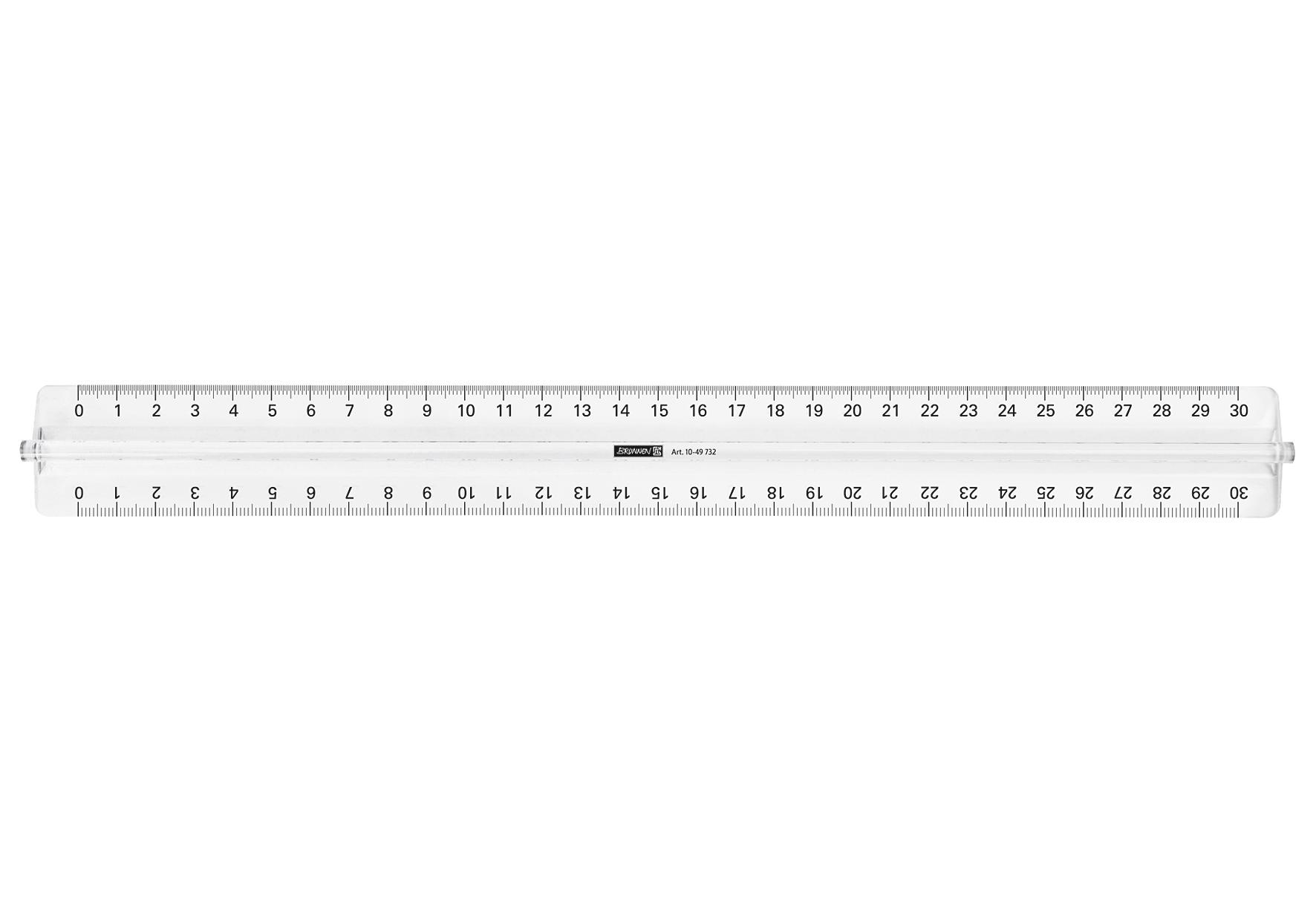 Lineal 30cm mit Griff