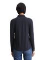 Jersey-Bluse regular Blau S