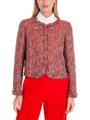 Bolero in Melé - aus 100 % Baumwolle 38 - Flame Red