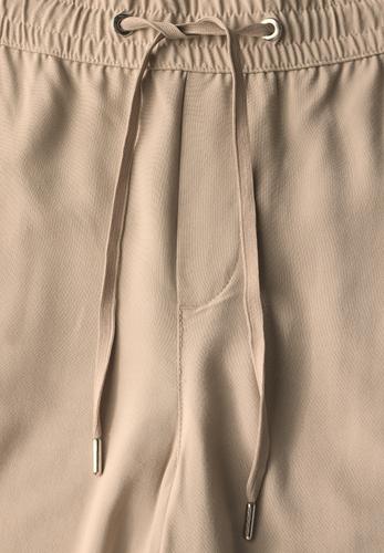 Wide Leg Hose Beige 42/7/8 Hosen