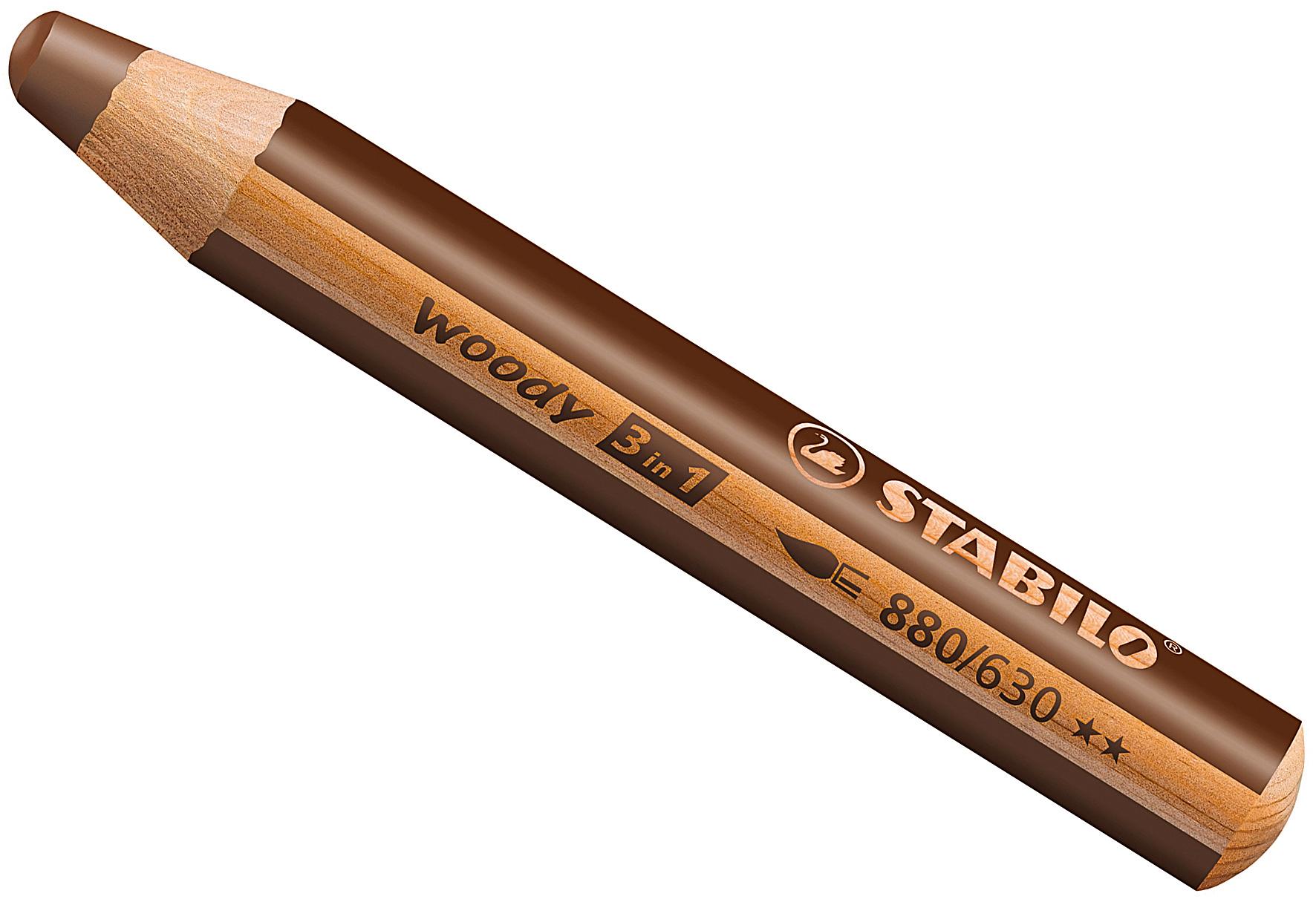 Buntstift 'woody 3 in 1'