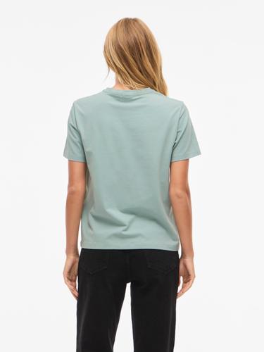 VINORA S/S T-SHIRT - NOOS L Normal geschnitten - Blue Surf