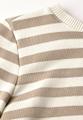 Gestreifter Sweater Beige 38