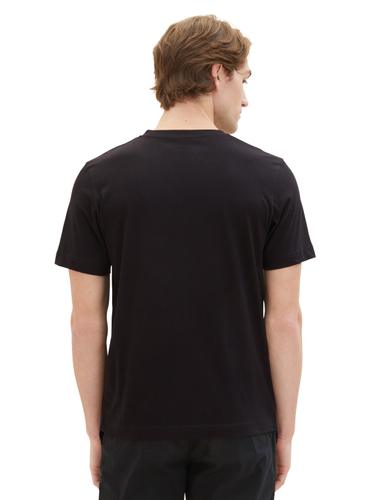 Basic T-Shirt im 2er-Pack mit V-Ausschnitt XXL Regular Fit - Black