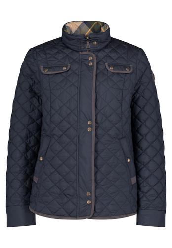 Steppjacke Blau 38