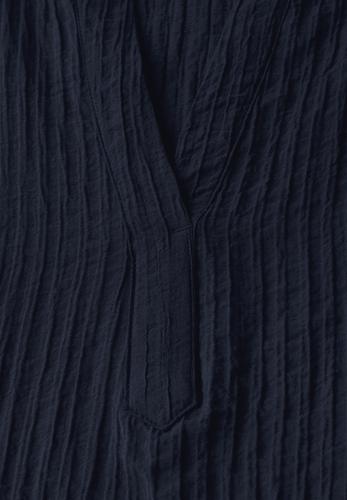 Strukturbluse L - Universal Blue