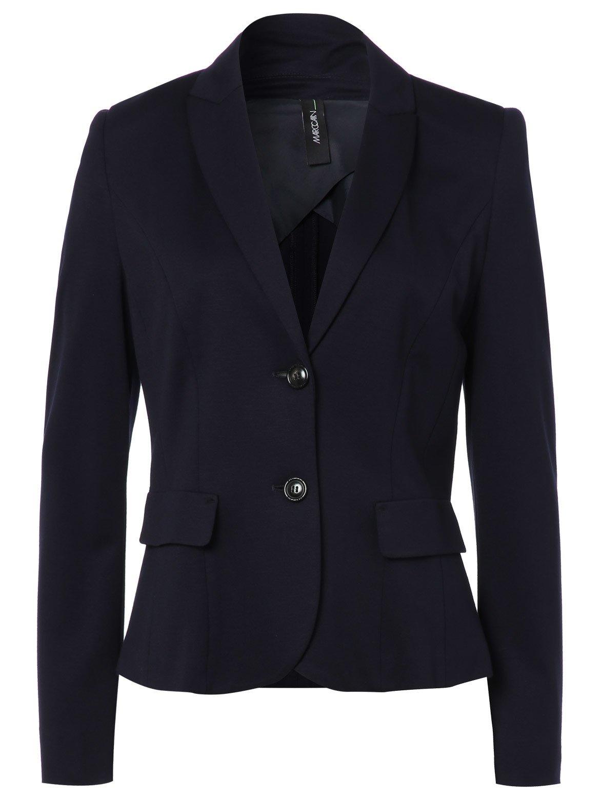 Leichter Blazer aus feinem Jersey 46 - Midnight Blue