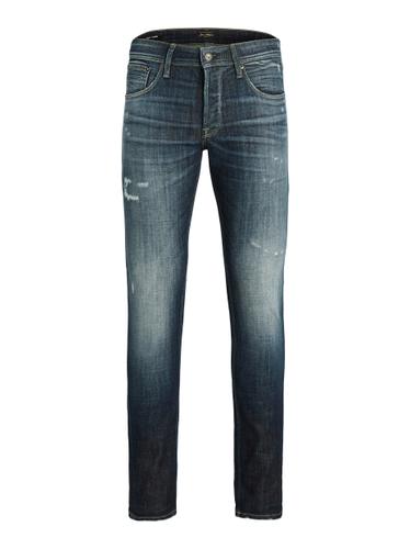 JJIGLENN JJCOLE JOS 379 SN 28/32 Slim Fit - Blue Denim