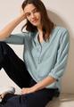 Bluse in Unifarbe M - Cool Salvia Green
