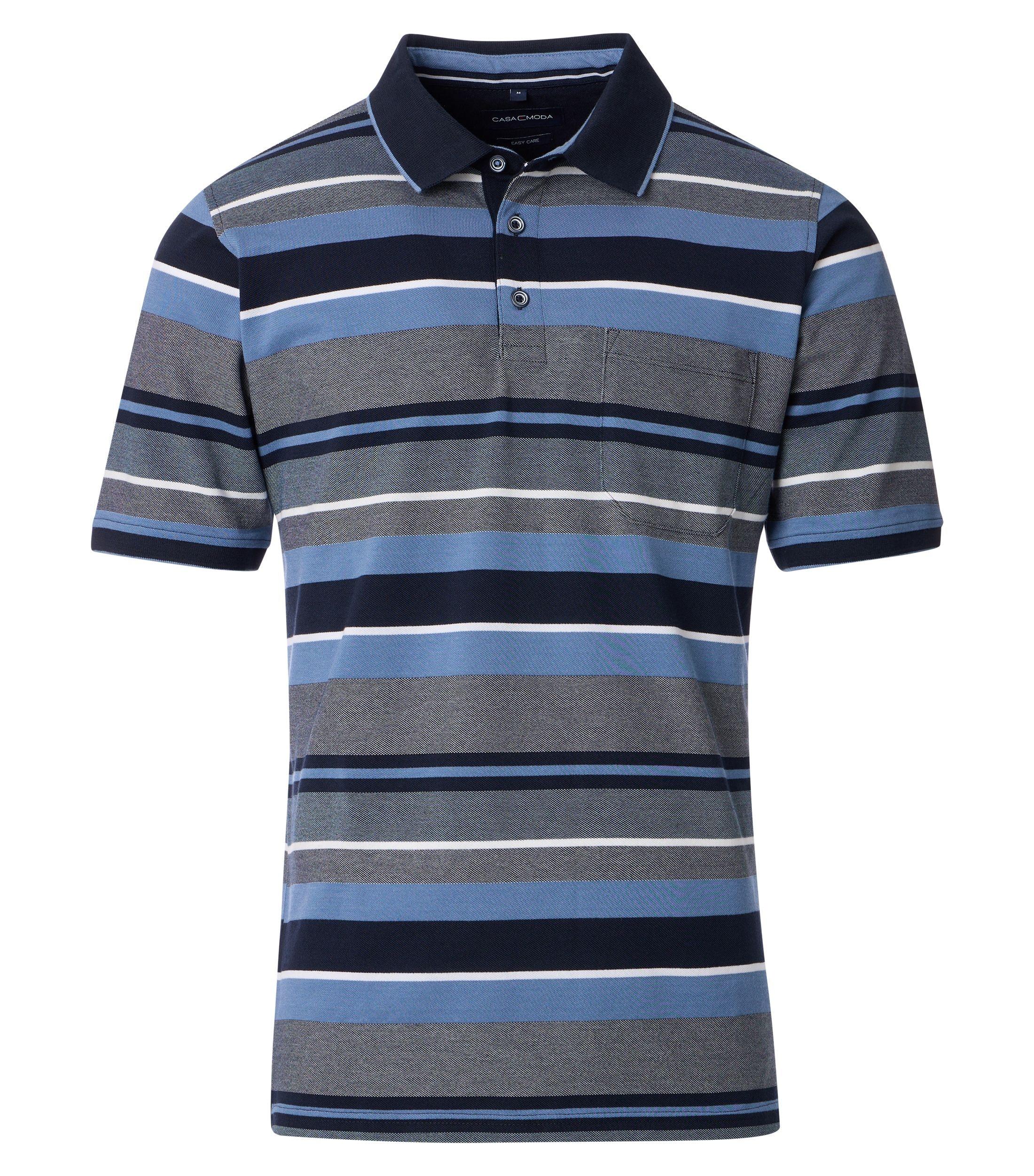 Polo-Shirt M - Blau