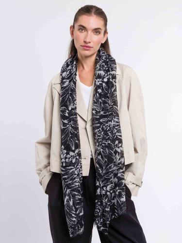 Schal Polyester Schal OS - Black White