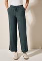 Wide Leg Strukturhose L/30 - Slate Khaki