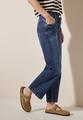 Wide Leg Jeans 32/7/8 Hosen - Mid Blue Used Wash