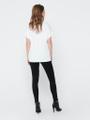 ONLMOSTER S/S O-NECK TOP NOOS JRS S Normal geschnitten - White