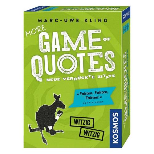 Kosmos Spiel, »More Game of Quotes«