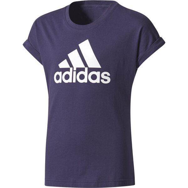 ADIDAS Kinder T-Shirt Performance Logo Tee NOBINK/WHITE 140