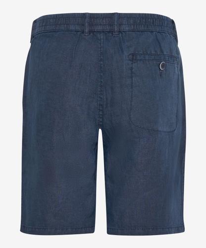 Style Balu 25 Bermudahose, Herrenhose, Schräge Stecktaschen, Leistengesäßtaschen, Gummibund, Verdeckter Reißverschluss, Modern Fit, Normale Leibhöhe, Gerader Schnitt - Manhattan