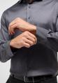 Performance Shirt Twill Langarm Grau 44/Langarm - 65cm