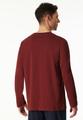Langarmshirt V-Ausschnitt 52 - Burgund