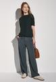 Shirt mit U-Boot-Ausschnitt 38 - Hunter Green