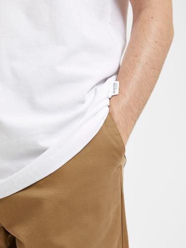 SLHASPEN SS O-NECK TEE NOOS Weiß XXL