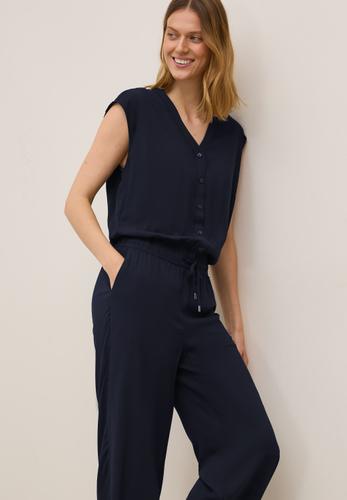 Jumpsuit in Unifarbe M/28 - Urban Dark Blue