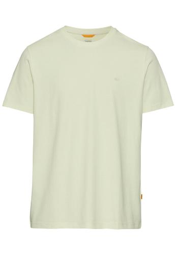 Basic T-Shirt aus reiner Baumwolle Grün M