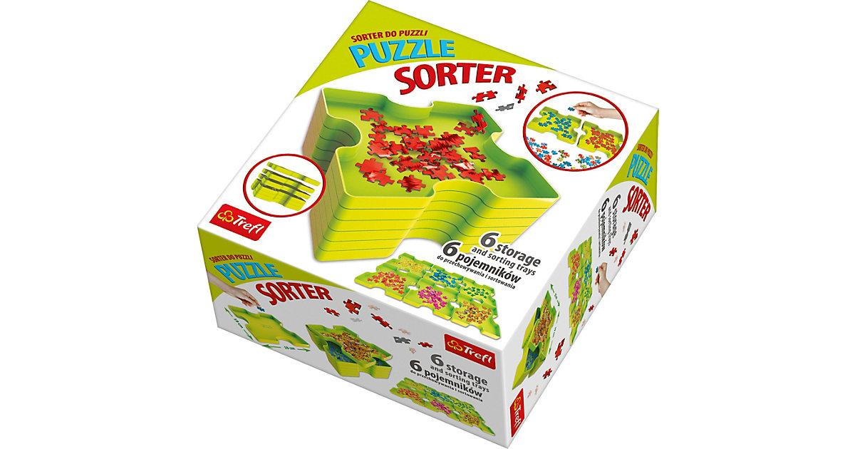 Puzzle-Sortierschalen, 6 Stück stapelbar